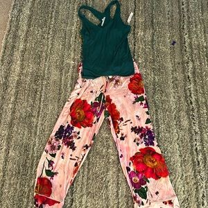 Soma Pajama Top and Bottom